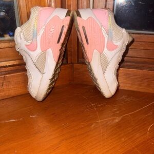 Nike Air Max Pink and Cream Sneakers